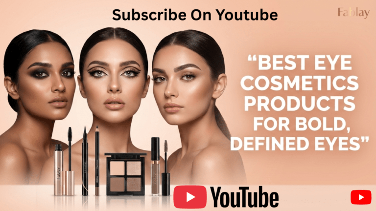 Yoututbe Subscribe Eye Cosmetics Products