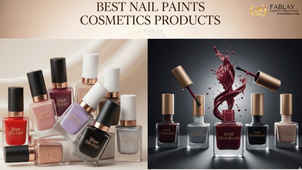Our Range of Nail Paints Cosmetics Products