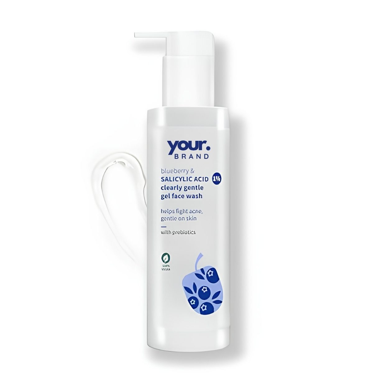 Blueberry Salicylic Acid Face Wash with 1% salicylic acid