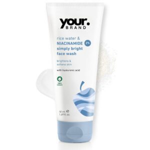Niacinamide Face Wash private label product